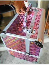 aluminium professional makeup box