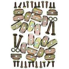 body to floor pan bolts hardware kit