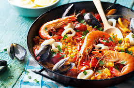 seafood paella recipe rice recipes