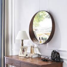 Buy vanity/tabletop decorative mirrors and get the best deals at the lowest prices on ebay! Simple Round Wall Mirror Glass Console Makeup Vanity Mirror Wall Decorative Mirrored Art Bathroom Mirror Decorative Mirrors Aliexpress