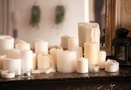 how to clean scented candle wax off