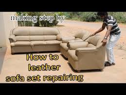 Top1 How To Leather Sofa Set Repairing