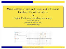 Using Discrete Dynamical Systems And