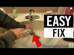 How To Fix A Bathtub Or Sink Pop Up Stopper