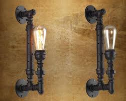 Acennan Industrial Water Pipe Wall Lamp