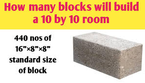 Many Blocks Will Build A 10 By 10 Room