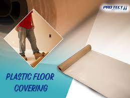 plastic floor coverings for painting