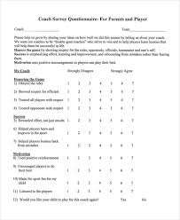 Free 31 Survey Questionnaire Examples In Pdf Word Doc