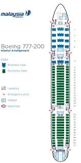 boeing 777 200 interior seat map