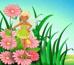 A Fairy At The Garden 367726 Vector Art