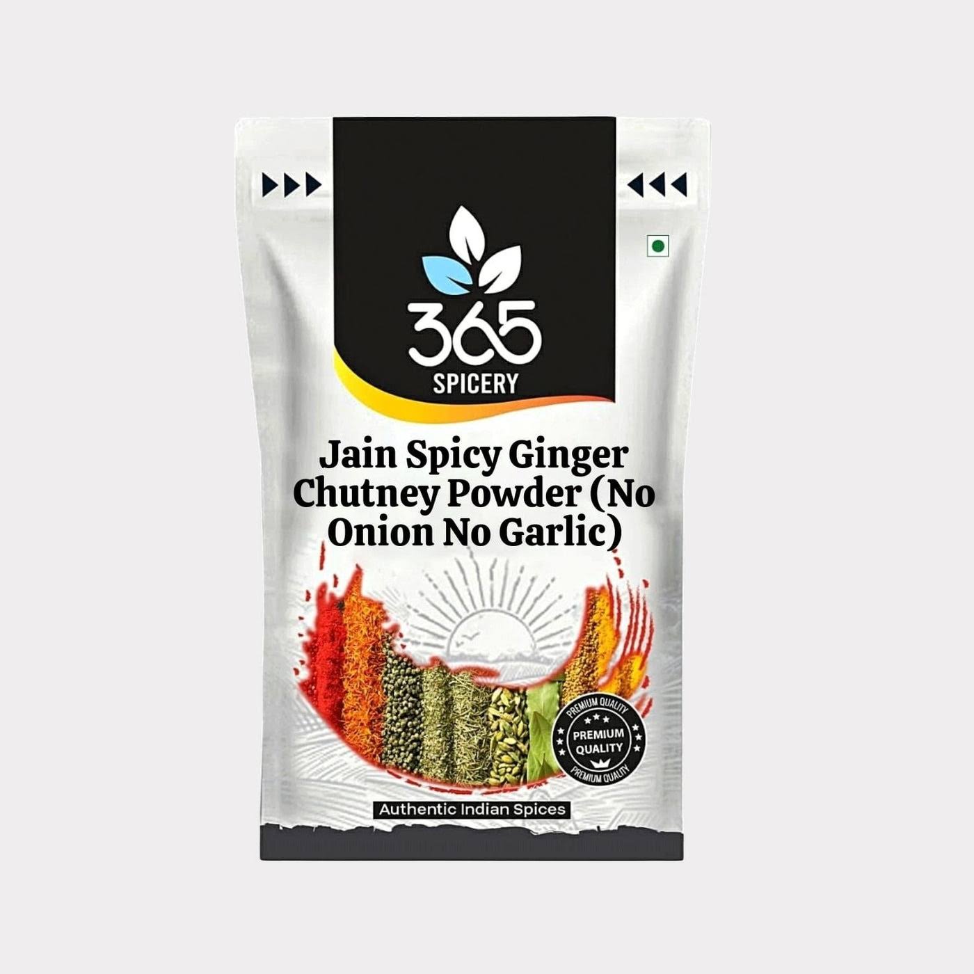 Jain Spicy Ginger Chutney Powder(No Onion No Garlic) (1kg) product image