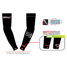Compressport Pro Racing Watch Space Arm Sleeve Compression Black