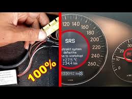 Installing The Srs Emulator Mercedes W211 Removed Error Srs Restraint System Defective On Mercedes Youtube