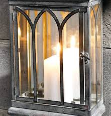 Tall Wall Sconce Candle Holder Lantern