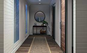 best color wallpaper for small hallways