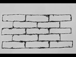 How To Draw Bricks Easy You