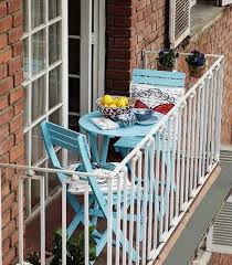 A perfect size for the balcony or in a cozy corner of the deck. Outdoor Seating For Balcony Ran Sum Patio