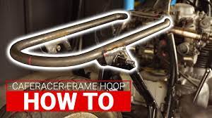 cafe racer scrambler frame hoop