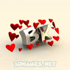 preview of in love 3d name for bk