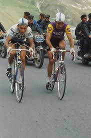 After dropping anquetil during a pyrenean stage, he reached the top of the port d. Poulidor Anquetil Tour De France 1966 La Galerie Photo Parismatch Com Maillot Cycliste Vintage Maillot Velo Vintage Maillot Vintage