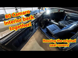 1980 Camaro Interior Work Nears
