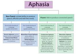 Aphasia Aphasia Chart Neuro Aphasia Aphasia Therapy