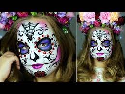 sugar skull makeup for kids