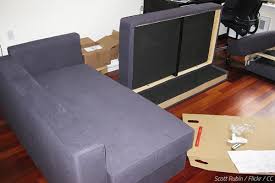 how to disemble a couch for moving