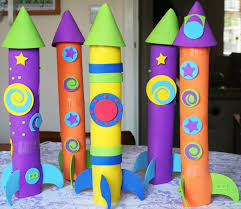 Easy To Make Rocket Ships Crafts For Kids Craft Projects