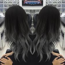 Black to brown with golden highlights. Love This Follow Me For More Pins Like This Fashionsnap Grey Ombre Hair Hair Styles Grey Hair Color