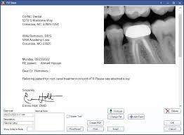 open dental software referral letter