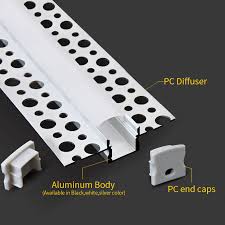 Led Plasterboard Profile Aluminum