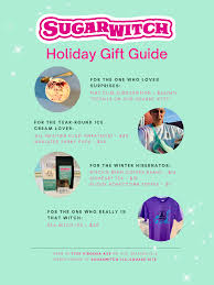 gift guide sugarwitch