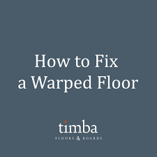how to fix a warped floor timba