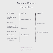 oily skin routine best skincare for