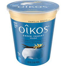 oikos nonfat greek yogurt vanilla 32oz
