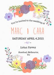 Free Wedding Invitation Party Celebration Card Cards Maker