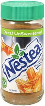 nestea decaf unsweetened iced tea mix