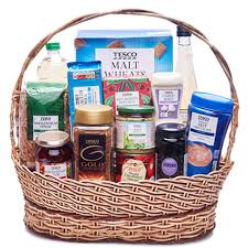 delivery holiday tesco gift basket 01