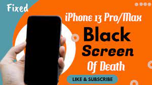 fix black screen issue on iphone 13 pro