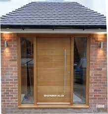 Contemporary Front Doors Oak Iroko And