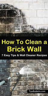 7 simple ways to clean a brick wall