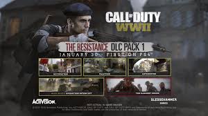 What platforms is call of duty ww2 available on? First Look At Call Of Duty Wwii Dlc Pack 1 The Resistance