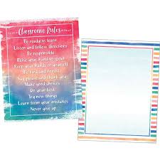 Watercolor Classroom Chart 2 Pack