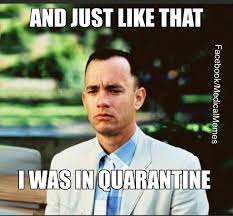 Forrest gump and just like that. With All Due Respect When Coronavirus Messes With Forrest Gump My Bet Is On Forrest Hang In There Tom Memes
