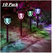 excmark 10 pack color changing solar