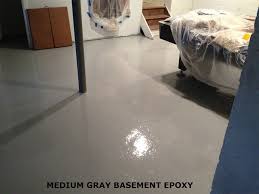 A bright and shiny epoxy floor coating systems will brighten any basement. Basement Floor Epoxy Coating Kits Armorgarage