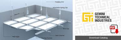 furring ceiling system gti