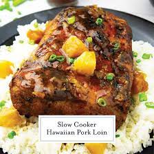 hawaiian pork loin crock pot recipe
