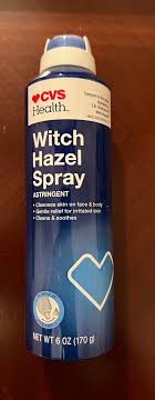 cvs witch hazel spray astringent gentle